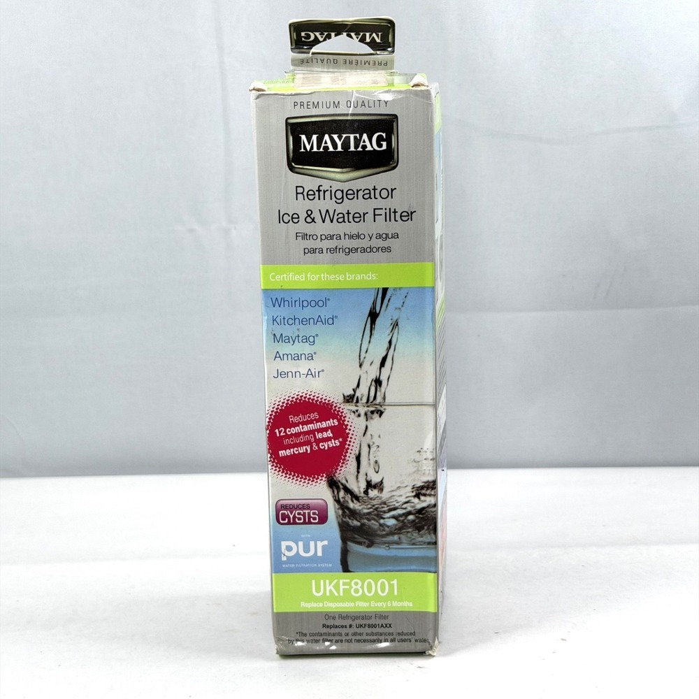 Maytag Replacement Refrigerator Ice & Water Filter UKF8001 OEM Filter / New